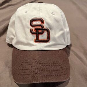 San Diego Padres THROWBACK strap back cap